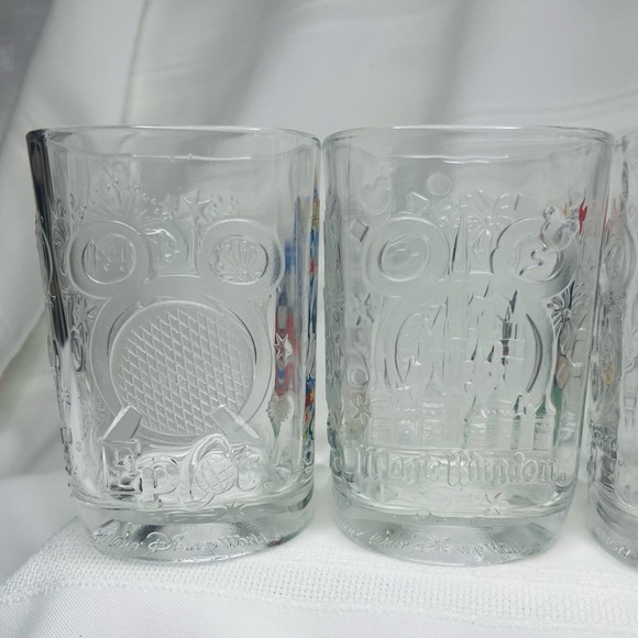 Disney McDonald’s Glasses FOUR PARKS 
Celebration 2000 Set‎ of 5 EUC - Picture 5 of 14